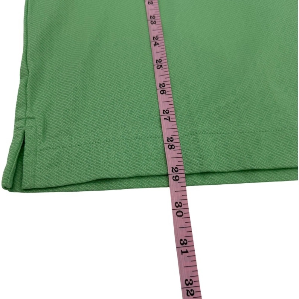 CUTTER & BUCK NEW Medium Polo Shirt Green CB DryTec Luxe Pima Cotton MCK00325 - Picture 7 of 10
